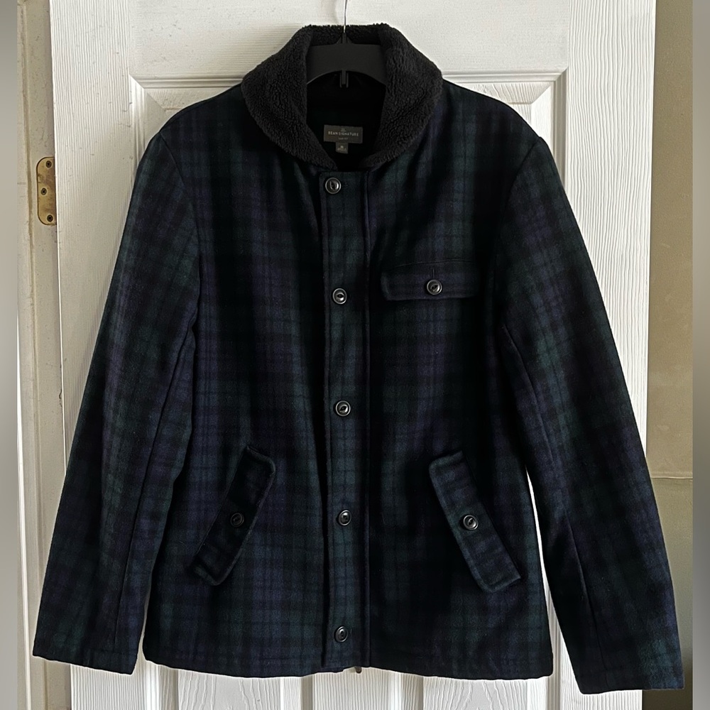 L.L. Bean Coat in Blackwatch Plaid